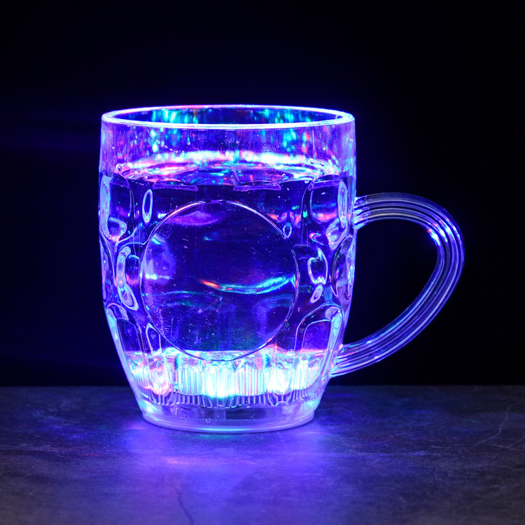 Colorful Induction Luminous Cup Colorful Flash Beer Drink Cup Bar KTV Luminous Cup Colorful Induction Luminous Cup Colorful Flash Beer Drink Cup Bar KTV Luminous Cup