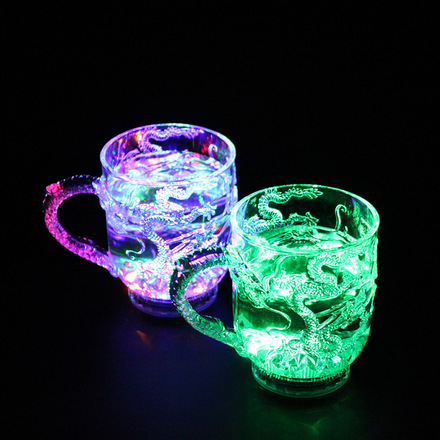 Colorful Induction Luminous Cup Colorful Flash Beer Drink Cup Bar KTV Luminous Cup Colorful Induction Luminous Cup Colorful Flash Beer Drink Cup Bar KTV Luminous Cup