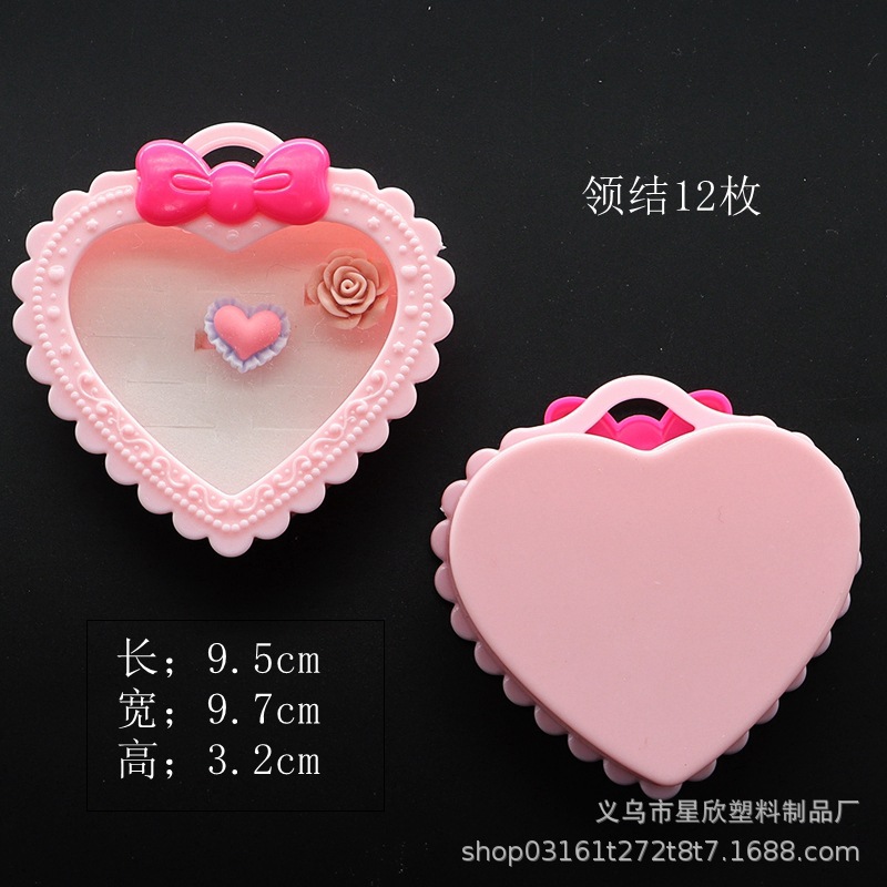 Wholesale Bow Tie Ring for Children 36 Pieces 24 Pieces 12 Pieces Ring Box Plastic New Materials in Stock Wholesale Bow Tie Ring for Children 36 Pieces 24 Pieces 12 Pieces Ring Box Plastic New Materials in Stock