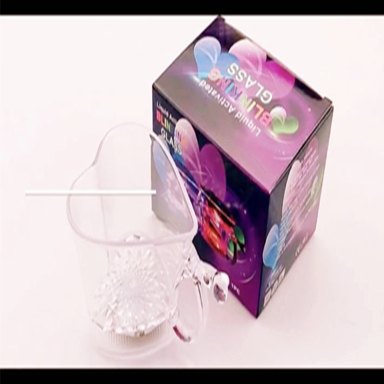 Luminous Cup Cups Induction Colorful Flash Cup Water and Bright Luminous Cup Department Store Cup Factory Direct Supply