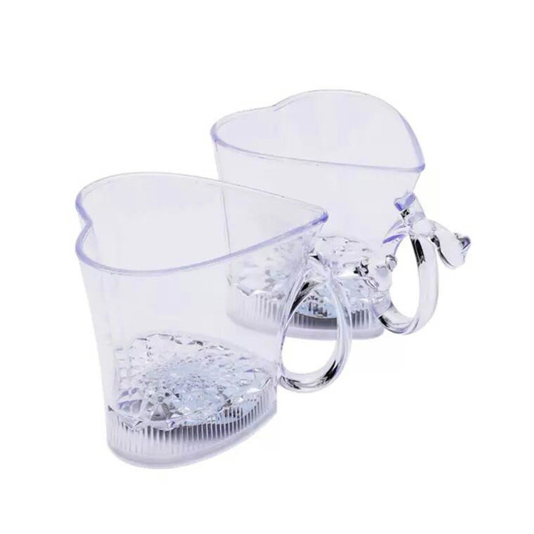 Luminous Cup Cups Induction Colorful Flash Cup Water and Bright Luminous Cup Department Store Cup Factory Direct Supply