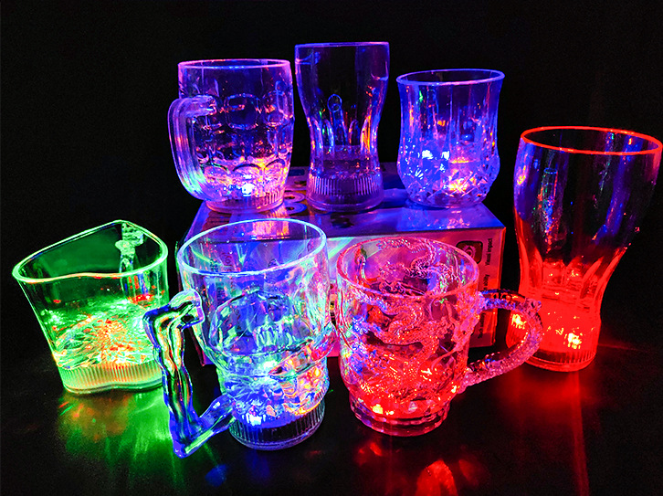 Creative Acrylic Water Activated Light Cup Induction New Dragon-Pattern Cup Colorful Luminous Cup Beer Steins New Exotic Creative Acrylic Water Activated Light Cup Induction New Dragon-Pattern Cup Colorful Luminous Cup Beer Steins New Exotic