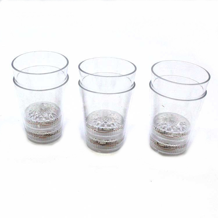 Bar Nightclub KTV Party Aid Road Set 60ml Water-in Light Led Shot Glass Tass Luminous Cup