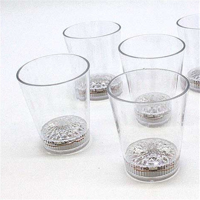 Bar Nightclub KTV Party Aid Road Set 60ml Water-in Light Led Shot Glass Tass Luminous Cup