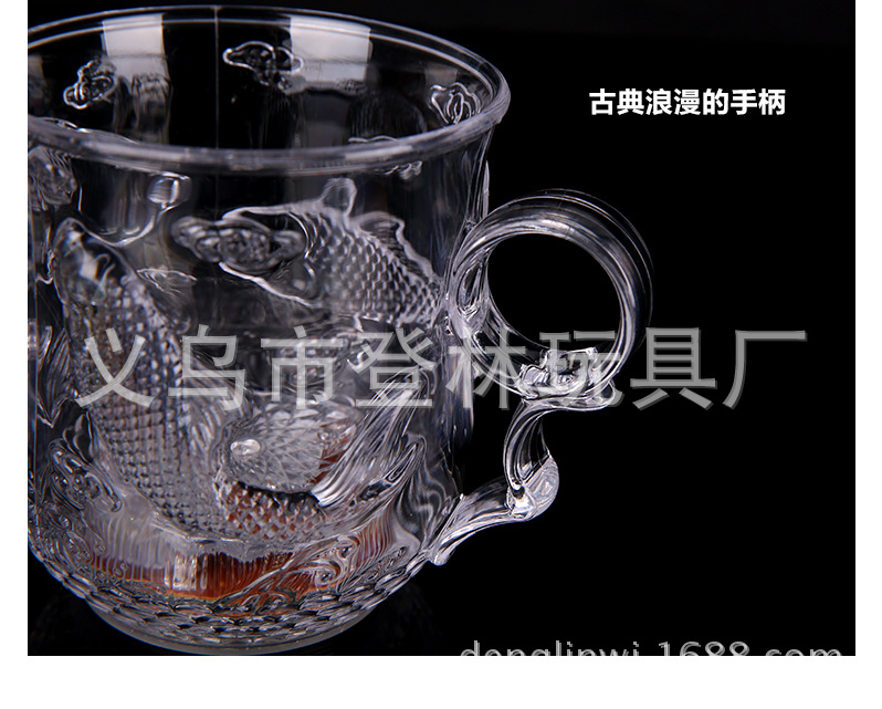 Sensing pineapple glass Christmas Champagne tower bar party supplies new strange luminous cup fish cup
