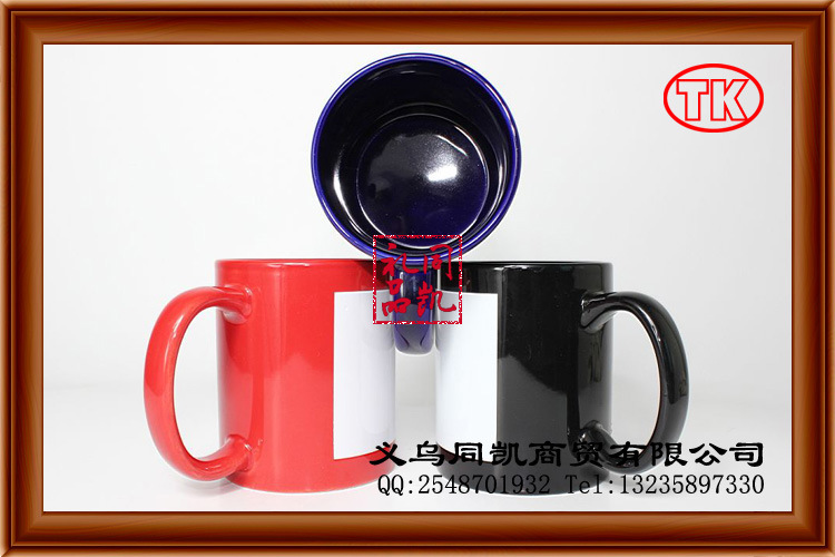 Thermal transfer color flower cup luminous cup customized DIY printed logo wholesale manufacturers