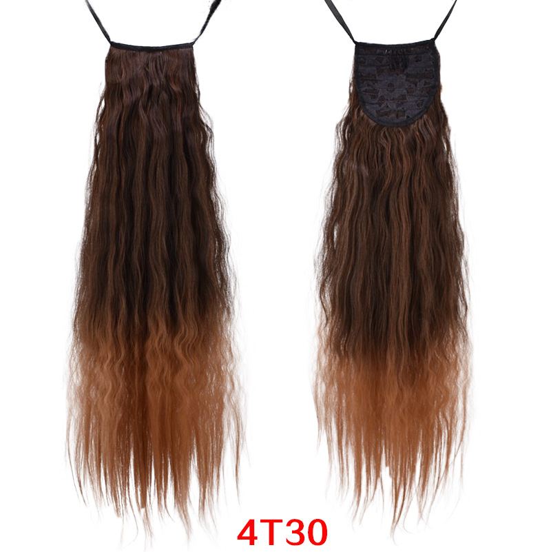 Corn Curler Binding Fluffy Fashion Curl Ponytail One-Piece Tie Lace-up Matte Fireworks Curl Ponytail Spot Batch Corn Curler Binding Fluffy Fashion Curl Ponytail One-Piece Tie Lace-up Matte Fireworks Curl Ponytail Spot Batch