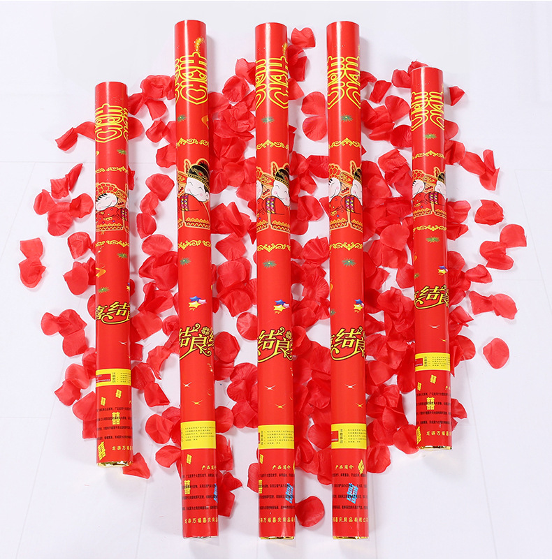 Wholesale Festival Celebration Fireworks Display Wedding Confetti Cracker Festive Ancient Costume Fireworks