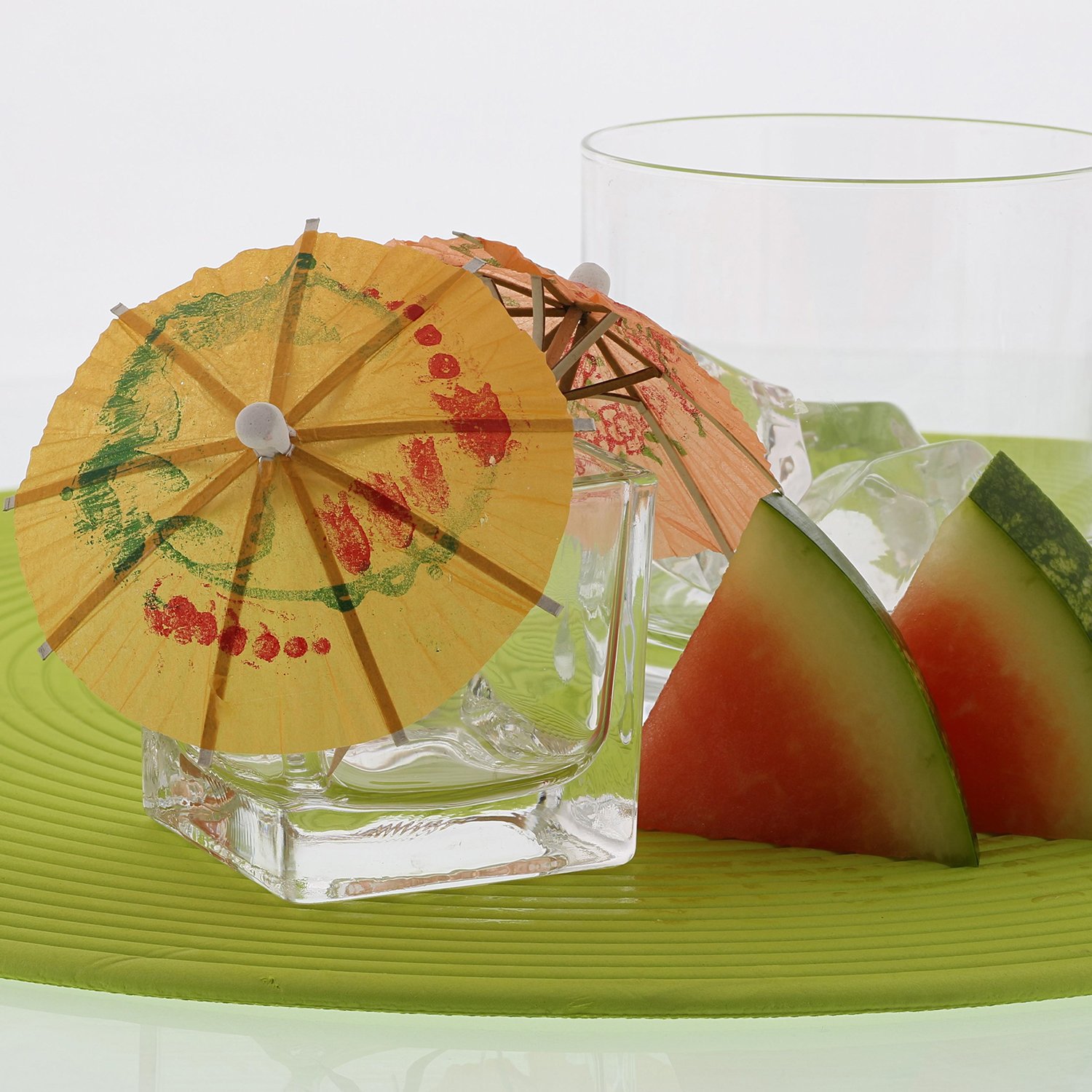 Colored Umbrella Sticks Exquisite Fireworks Toothpick Cocktail Flamingo Stirring Rod Fruit Toothpick Set in Stock