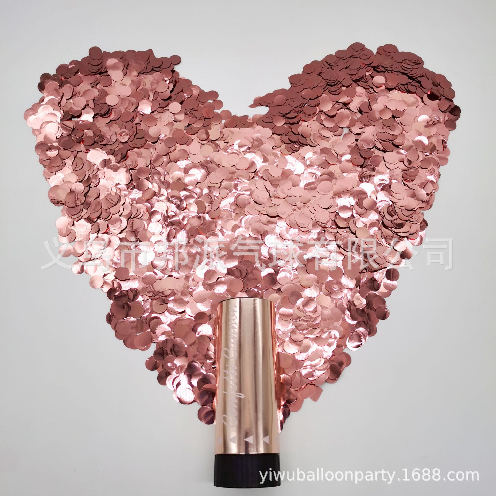 Rose Gold Small Salute Handheld 11cm Spring Fireworks Tube Colorful Paper Scrap Graduation Opening Wedding and Rose Gold Small Salute Handheld 11cm Spring Fireworks Tube Colorful Paper Scrap Graduation Opening Wedding and