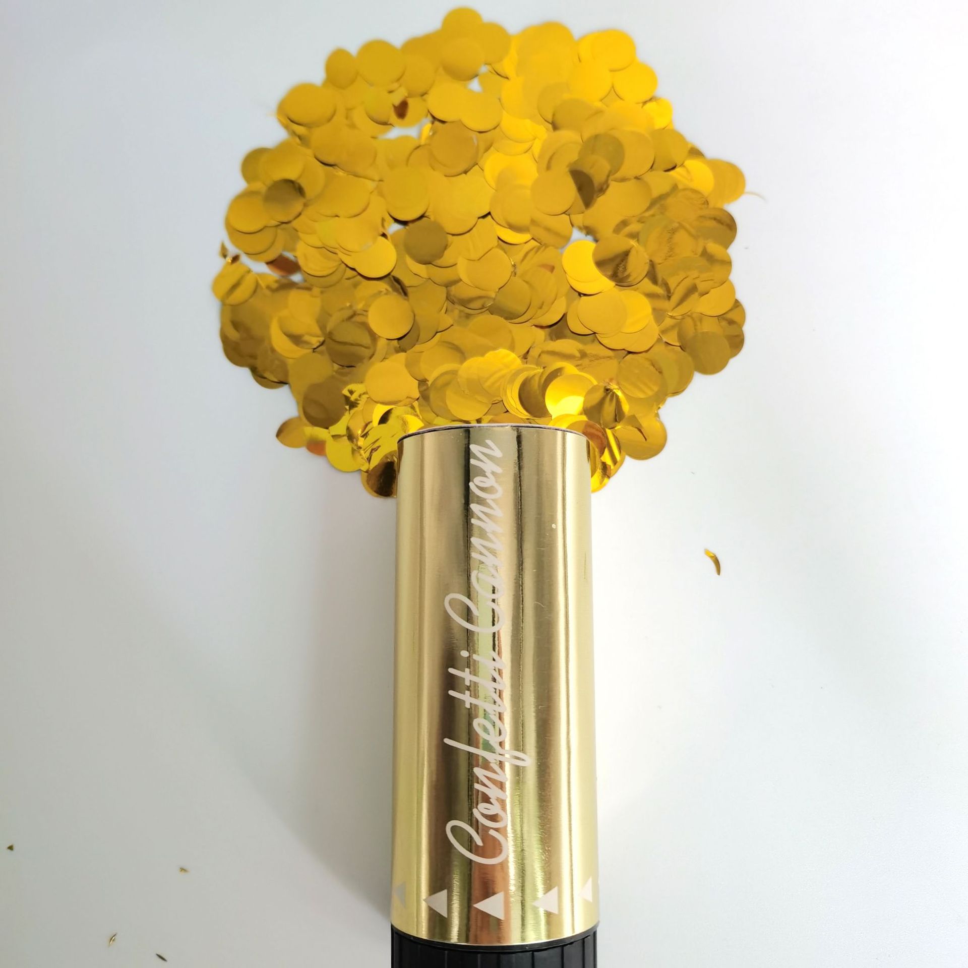 Rose Gold Small Salute Handheld 11cm Spring Fireworks Tube Colorful Paper Scrap Graduation Opening Wedding and Rose Gold Small Salute Handheld 11cm Spring Fireworks Tube Colorful Paper Scrap Graduation Opening Wedding and