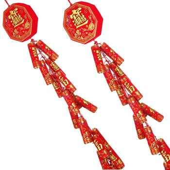 Firecrackers pendant simulation flower paper products plastic Lantern Lantern lights Fireworks