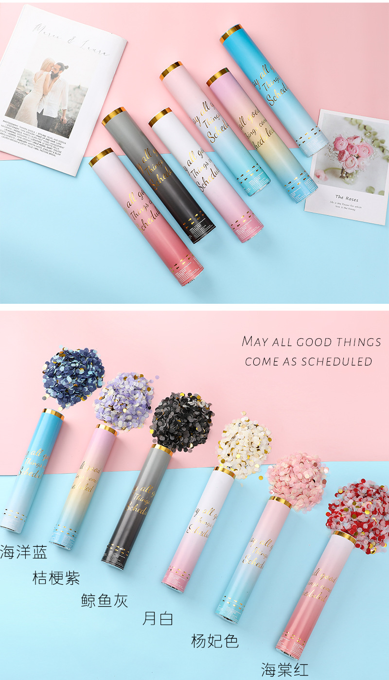 Fireworks  30cm Party Wedding Birthday Graduation Housewarming Hand Twist Cracker Snap Factory Wholesale