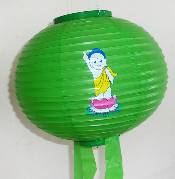 Korean iron mouth plastic lantern design Korean hand-held export paper lanterns outdoor decoration rain