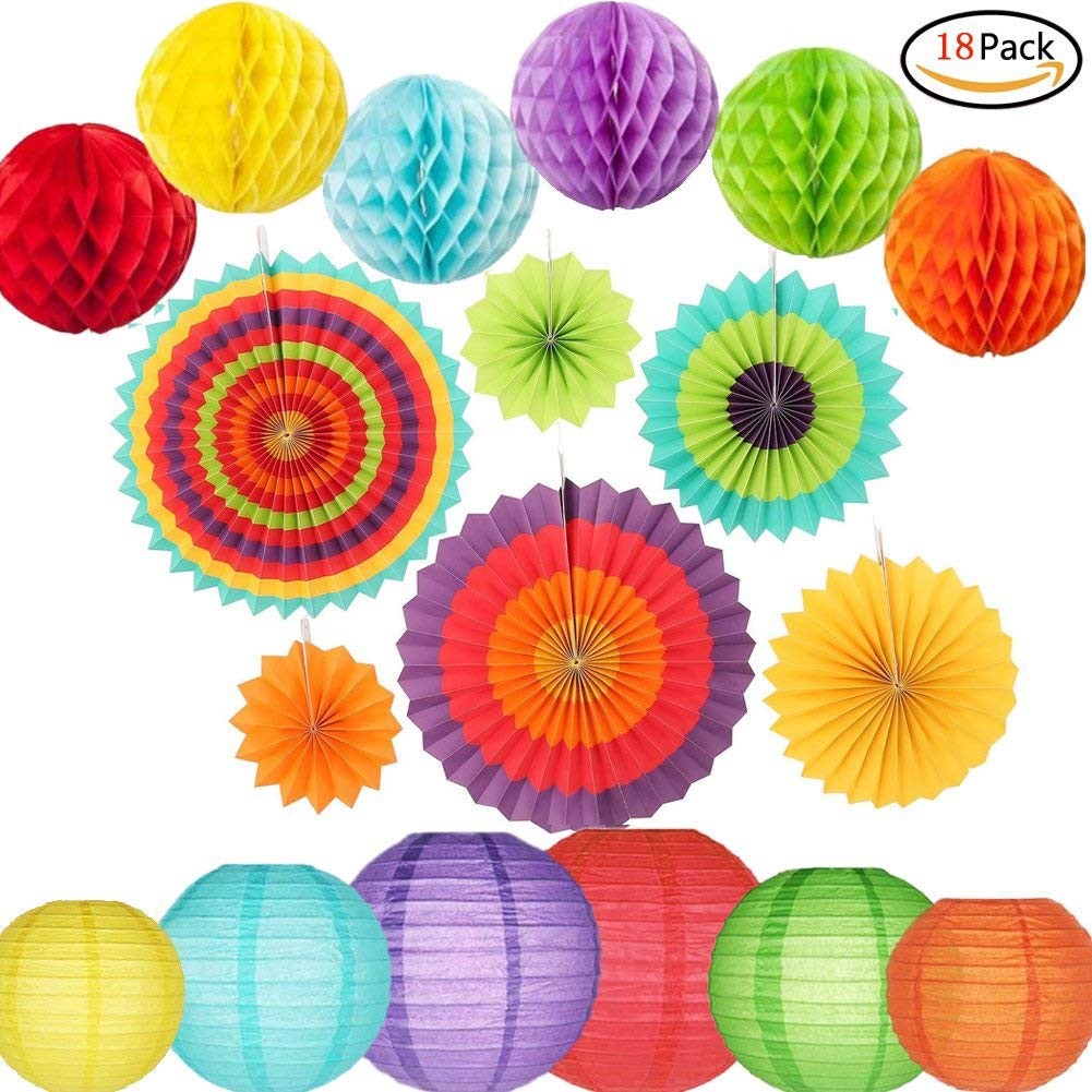 Festival Spring Festival Folding Handmade round Chinese Lantern Wedding Celebration Supplies Decoration Paper Lantern