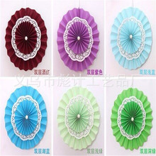 Festival Spring Festival Folding Handmade round Chinese Lantern Wedding Celebration Supplies Decoration Paper Lantern