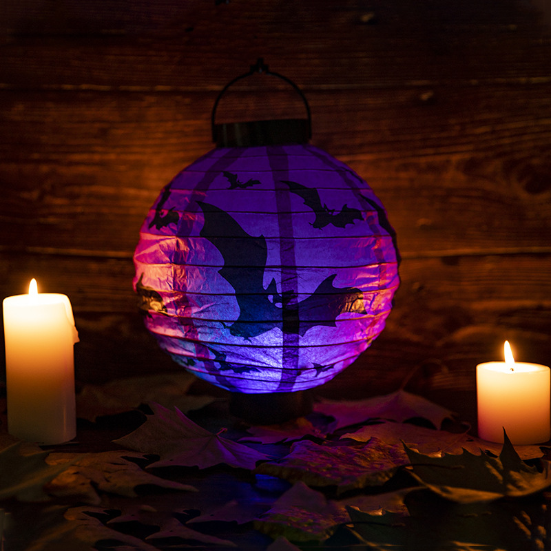 Decoration Halloween Pumpkin Lantern LED Battery Box Lantern Party Bar Decorative Paper Lantern Outlet Paper Lantern Decoration Halloween Pumpkin Lantern LED Battery Box Lantern Party Bar Decorative Paper Lantern Outlet Paper Lantern