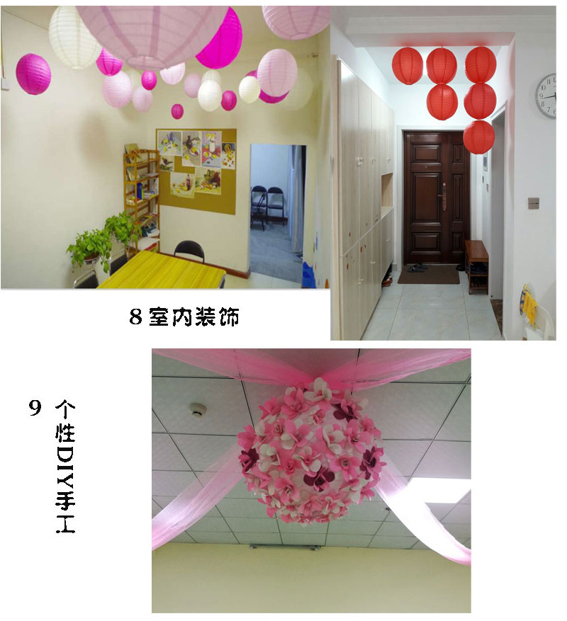 Day Lantern Whole Handmade Paper Lantern Children's Painting DIY New Year Lantern Meng Po Soup Decorative Lantern