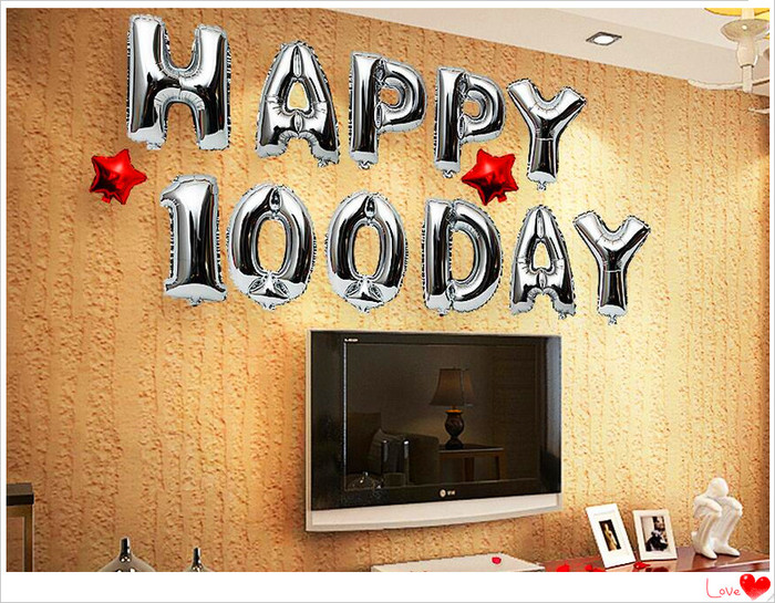 Wedding, birthday, party a variety of letters and digital combination of aluminum film balloon set Wedding, birthday, party a variety of letters and digital combination of aluminum film balloon set