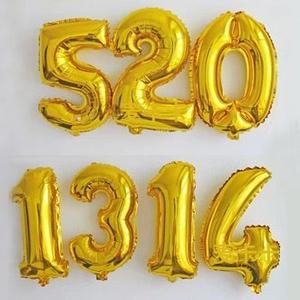 The Most Popular Aluminum Balloon with Numbers and Letters Is the Secret Weapon of Otaku Chasing Goddess.