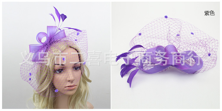 Hair Accessories Wedding Bow Top Hat Head Flower Photo Shoot Feather Cover Face Mesh Head Accessories Headdress Flowers Hair Accessories Wedding Bow Top Hat Head Flower Photo Shoot Feather Cover Face Mesh Head Accessories Headdress Flowers