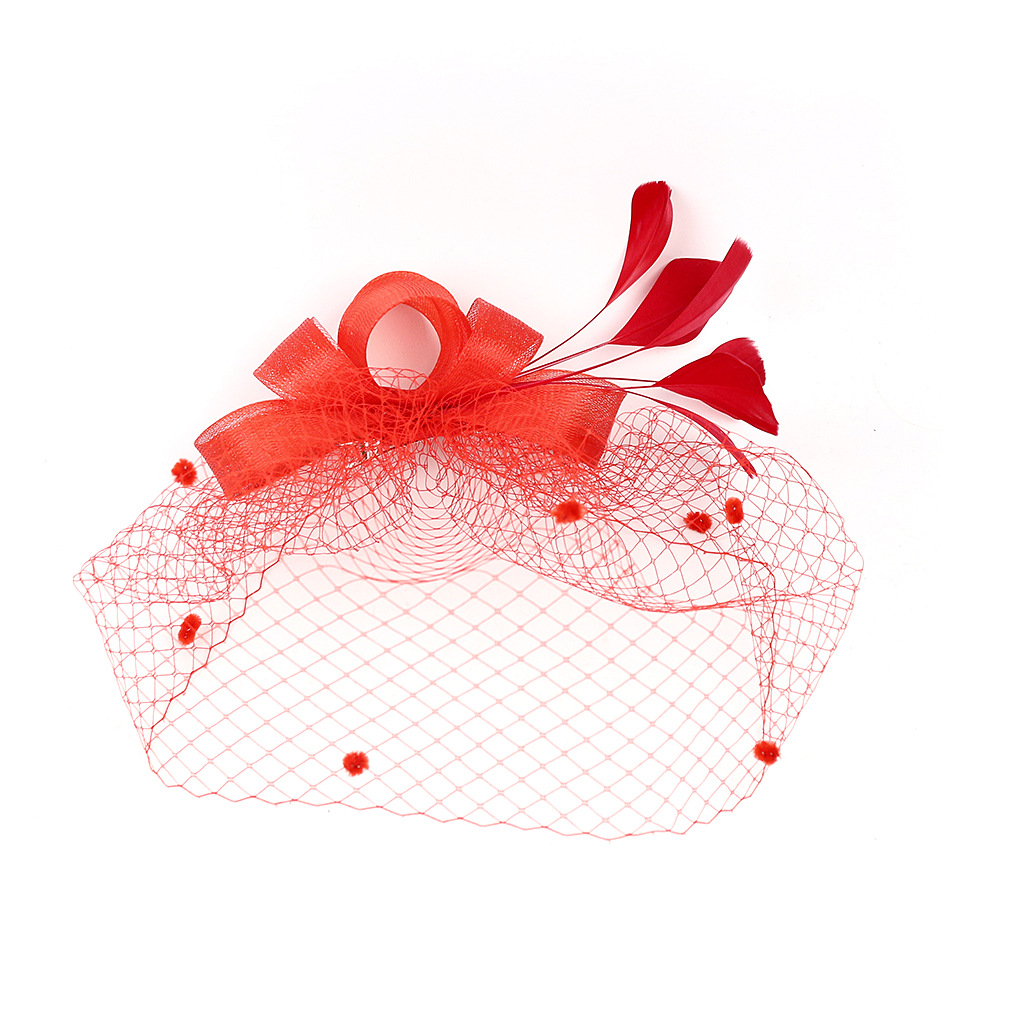 Hair Accessories Wedding Bow Top Hat Head Flower Photo Shoot Feather Cover Face Mesh Head Accessories Headdress Flowers Hair Accessories Wedding Bow Top Hat Head Flower Photo Shoot Feather Cover Face Mesh Head Accessories Headdress Flowers