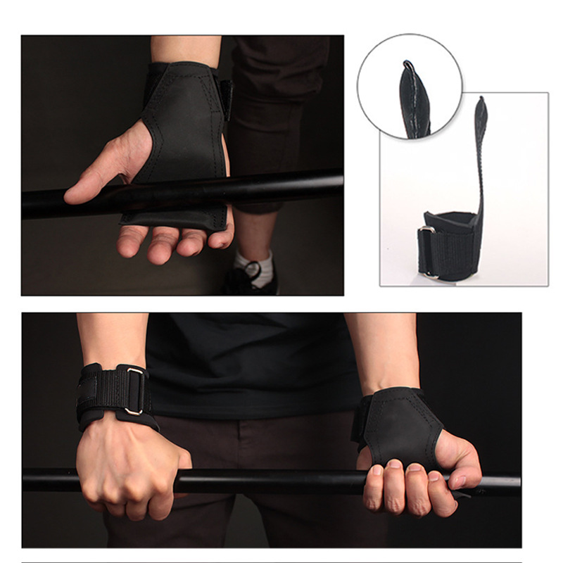 Pullup Help Wrist Guard Hard Pull Grip Men&#039;s Wrist Protector Rubber NonSlip Wear Training Weightlifting Palm Grip
