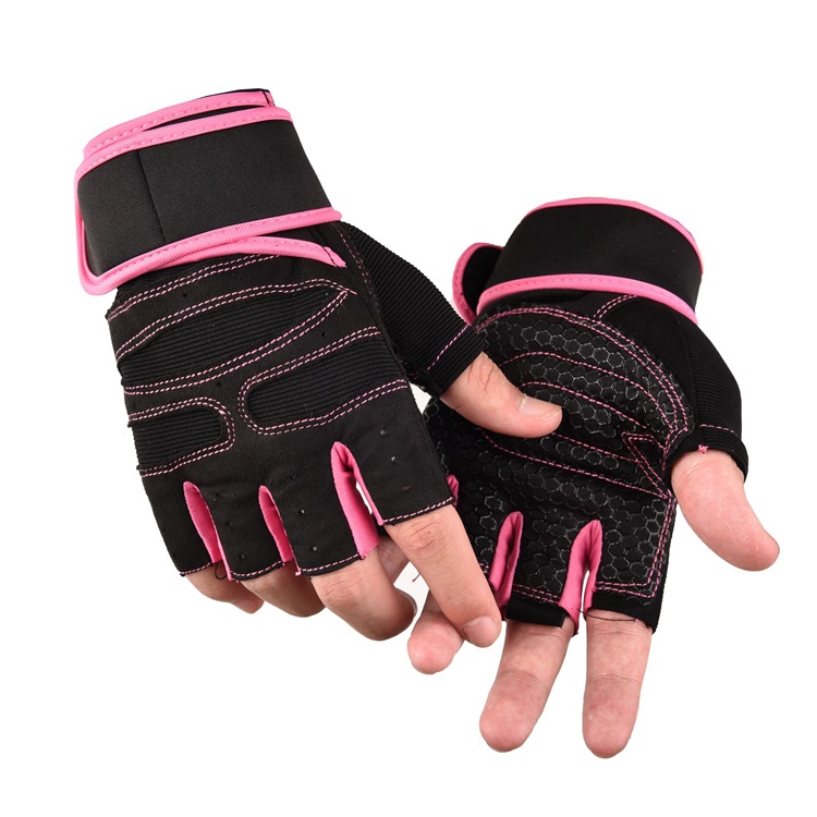 Men and Women Breathable NonSlip WearResistant Weightlifting Sports Equipment Dumbbell Equipment Lengthened Wrist Gloves