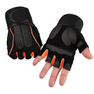 Men and Women Breathable NonSlip WearResistant Weightlifting Sports Equipment Dumbbell Equipment Lengthened Wrist Gloves