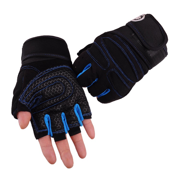 Men and Women Breathable NonSlip WearResistant Weightlifting Sports Equipment Dumbbell Equipment Lengthened Wrist Gloves