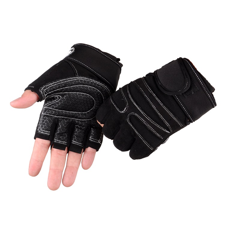 Men and Women Breathable NonSlip WearResistant Weightlifting Sports Equipment Dumbbell Equipment Lengthened Wrist Gloves