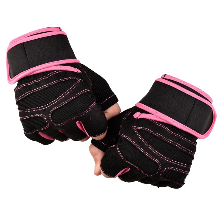 Men and Women Breathable NonSlip WearResistant Weightlifting Sports Equipment Dumbbell Equipment Lengthened Wrist Gloves