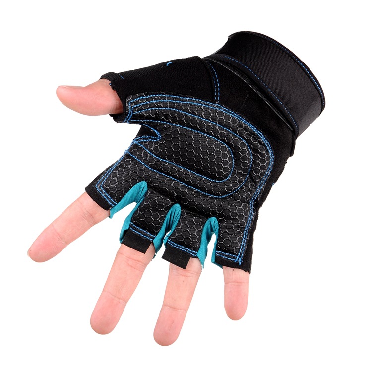 Men and Women Breathable NonSlip WearResistant Weightlifting Sports Equipment Dumbbell Equipment Lengthened Wrist Gloves