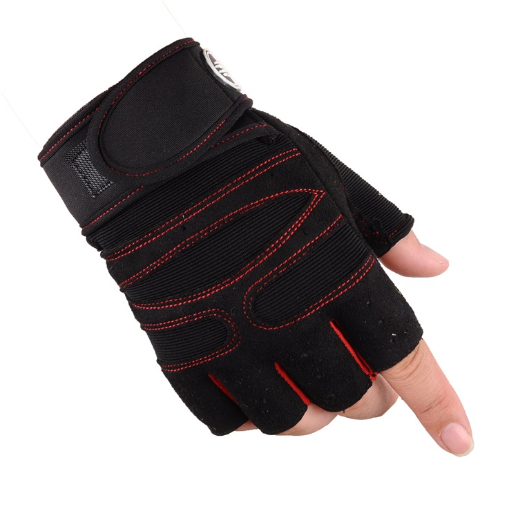 Men and Women Breathable NonSlip WearResistant Weightlifting Sports Equipment Dumbbell Equipment Lengthened Wrist Gloves