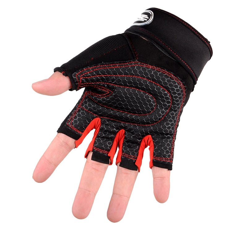 Men and Women Breathable NonSlip WearResistant Weightlifting Sports Equipment Dumbbell Equipment Lengthened Wrist Gloves