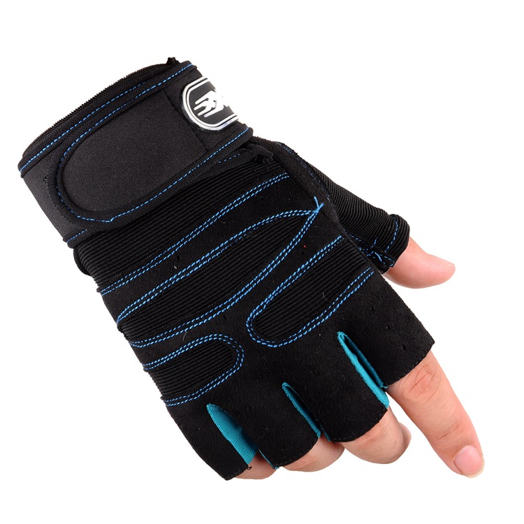 Men and Women Breathable NonSlip WearResistant Weightlifting Sports Equipment Dumbbell Equipment Lengthened Wrist Gloves