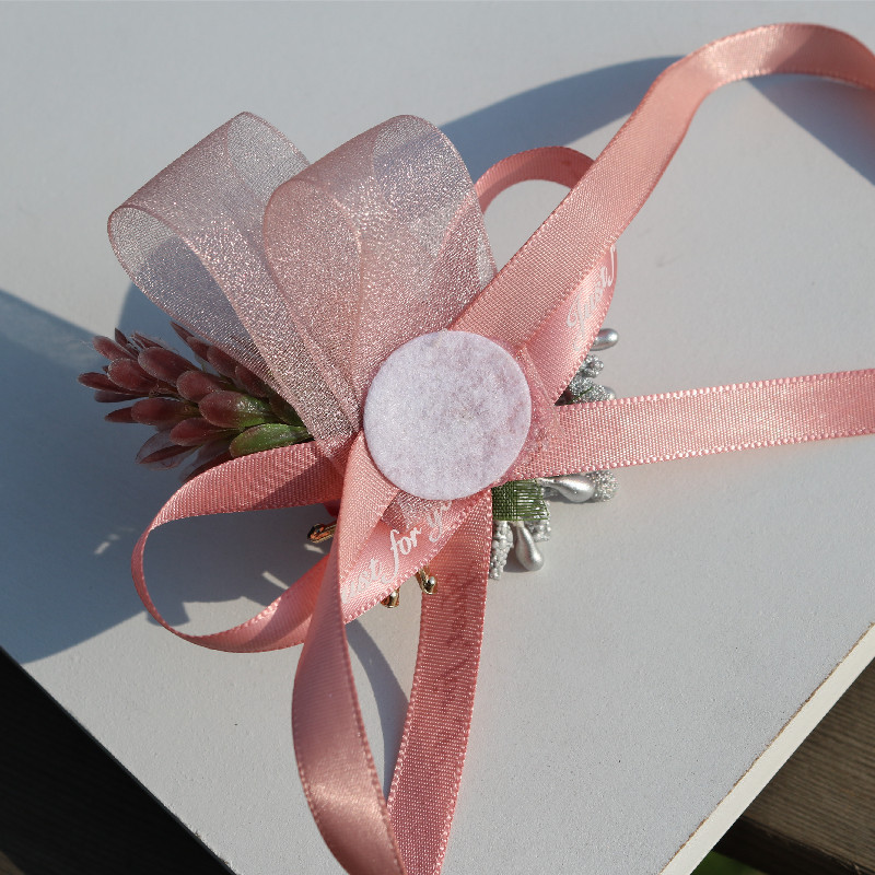 Handed Flower Wedding Couple Bride and Bridesmaid Sisters Group Chinese Rose Red Pink White Bracelet Wrist Flower Handed Flower Wedding Couple Bride and Bridesmaid Sisters Group Chinese Rose Red Pink White Bracelet Wrist Flower