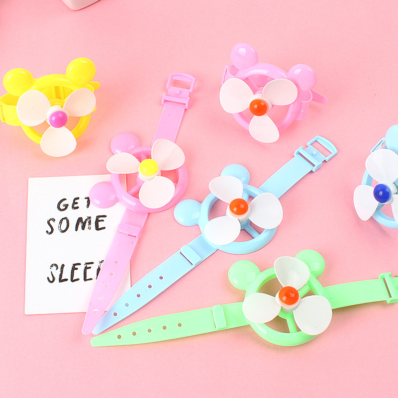 Toys colorful wrist watches Windmill festival Gifts school edge kindergarten packaged pupils creative