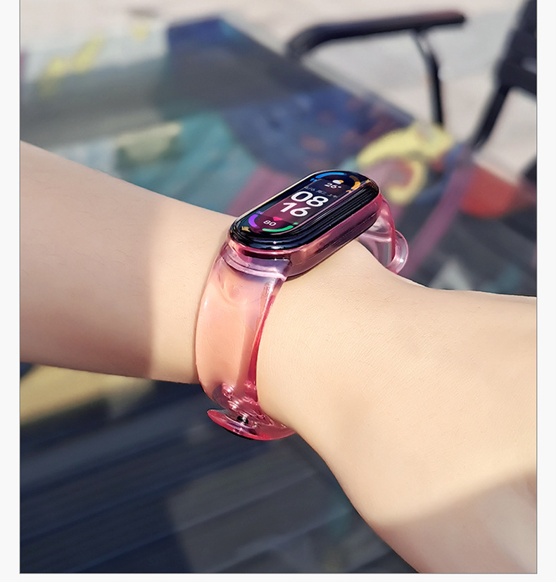 for Xiaomi Bracelet 5 Strap Xiaomi 4 LightChanging MultiColor Smart Watch Strap LightChanging Wrist Strap in Stock for Xiaomi Bracelet 5 Strap Xiaomi 4 LightChanging MultiColor Smart Watch Strap LightChanging Wrist Strap in Stock