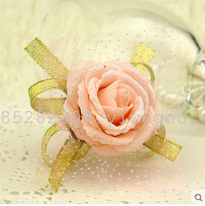 PE wrist flower wedding bridesmaid elegant brides get married sisters hand wrist flower flowers foam accessories