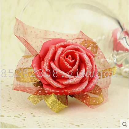 PE wrist flower wedding bridesmaid elegant brides get married sisters hand wrist flower flowers foam accessories