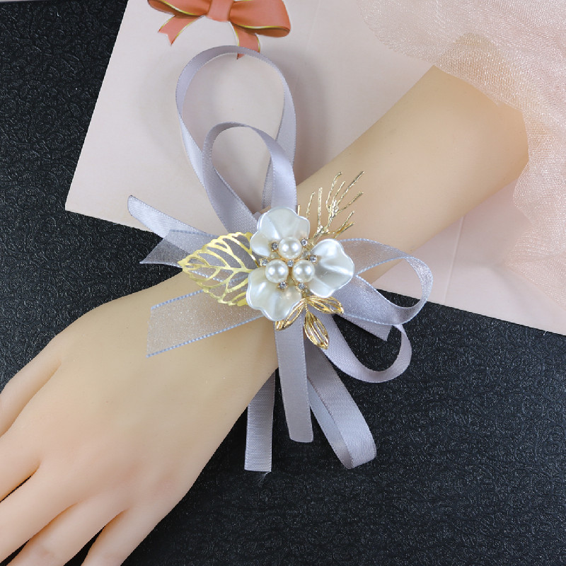 Korean Corsage Wedding Sisters Group Bracelet Flower Bride Handed Flower Bridesmaid Required Wrist Flower Wrist Flowers Korean Corsage Wedding Sisters Group Bracelet Flower Bride Handed Flower Bridesmaid Required Wrist Flower Wrist Flowers
