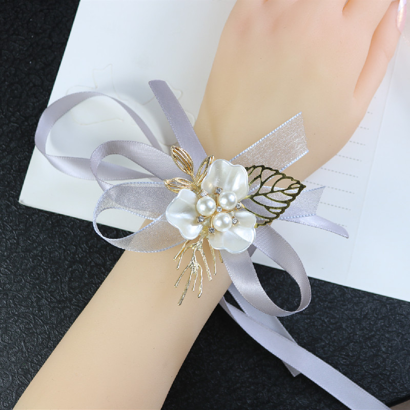 Korean Corsage Wedding Sisters Group Bracelet Flower Bride Handed Flower Bridesmaid Required Wrist Flower Wrist Flowers Korean Corsage Wedding Sisters Group Bracelet Flower Bride Handed Flower Bridesmaid Required Wrist Flower Wrist Flowers