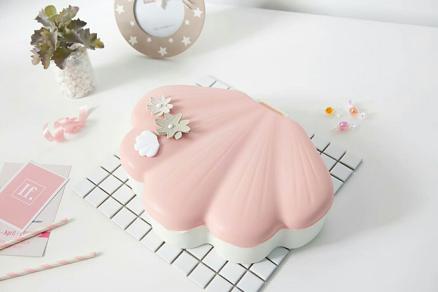 J06-6160 Multi-functional shell fruit box nut box candy box snacks box