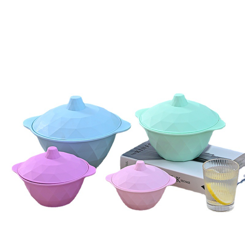 New round Retro Candy Dish Candy Box Food Storage Snack Storage Jar with Lid Tureen