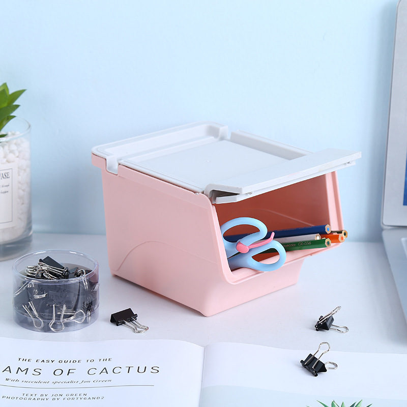 Lazy Eating Melon Seeds Gadgets Double Layer Eating Melon Seeds Plate Office Home Candy Box Creative with Cover Desktop 