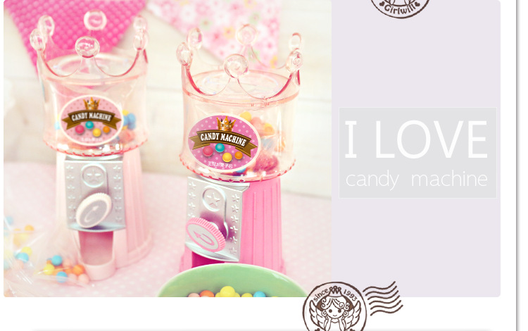 Mini candy machine save money can candy box storage gift box gift manufacturers patent products
