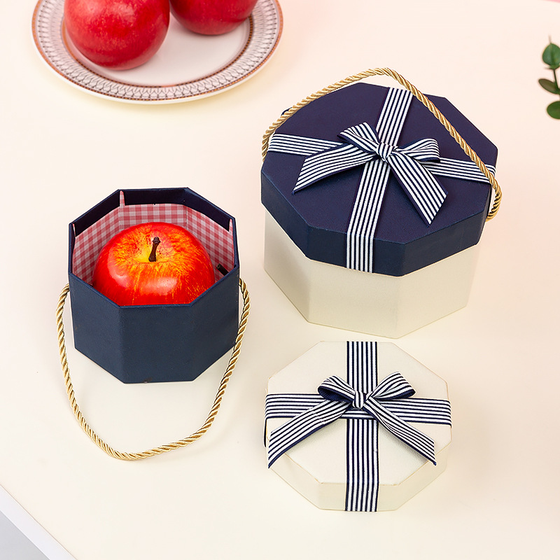 Wedding Gift Candy Box Lipstick Gift Box Packaging Box Octagonal Valentine&#039;s Day Gift Box Octagon Box Customization