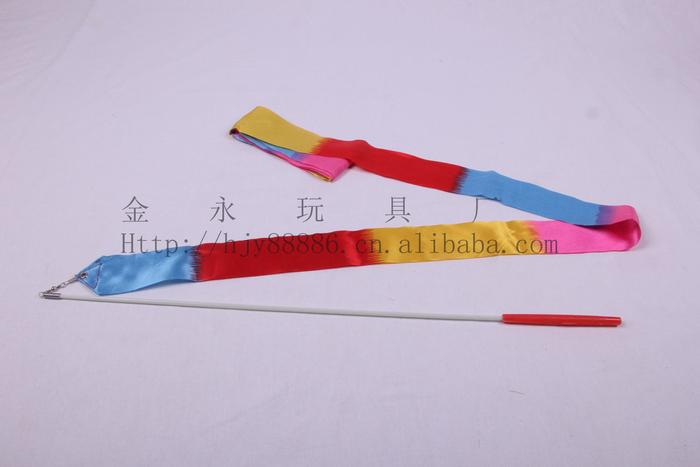 Wholesale Ribbon 4 m children dancing in rhythmic gymnastics with ribbons Ribbon toy Wholesale Ribbon 4 m children dancing in rhythmic gymnastics with ribbons Ribbon toy