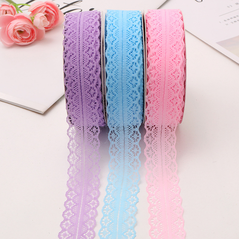 Ribbons 3cm Lace Ribbon Clothing Wedding Dress Accessories Flower Bouquet Gift Bow Ribbon Baking Packaging